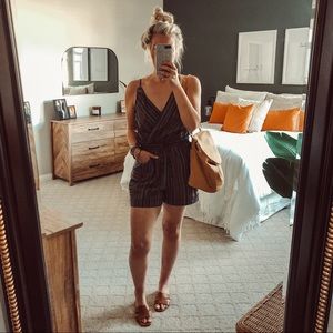 NWT Striped Romper